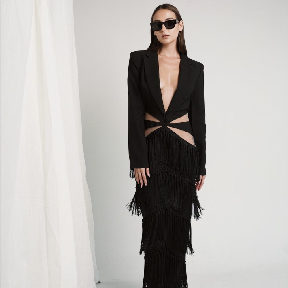 Women’s Fringe Dress - Picture 3 of 9